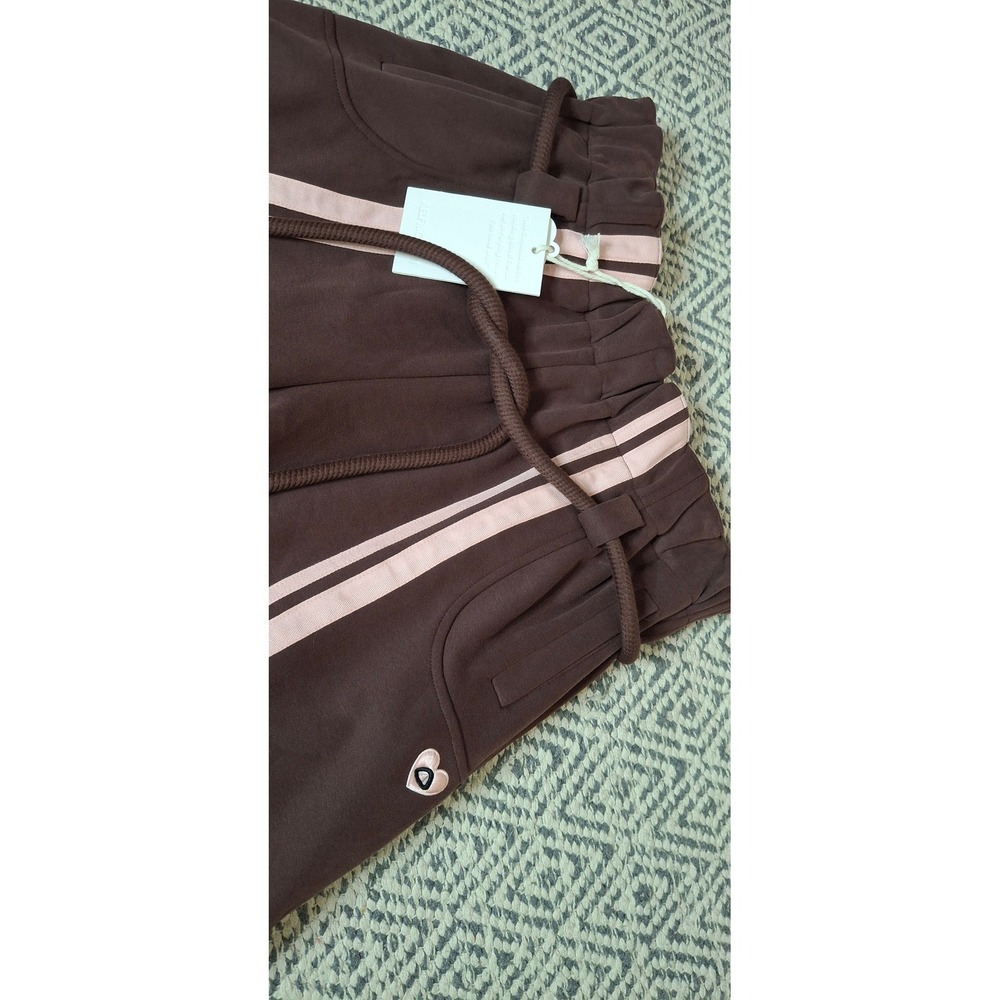 Aelfric Eden Brown Pink Stripe Super Baggy Barrel Sweatpants Streetwear XL NEW - Picture 7 of 13